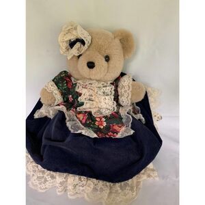 Dandee collectible teddy bear in dress